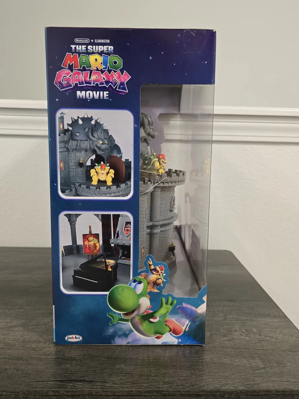Nintendo The Super Mario Galaxy Movie Bowser Castle Playset